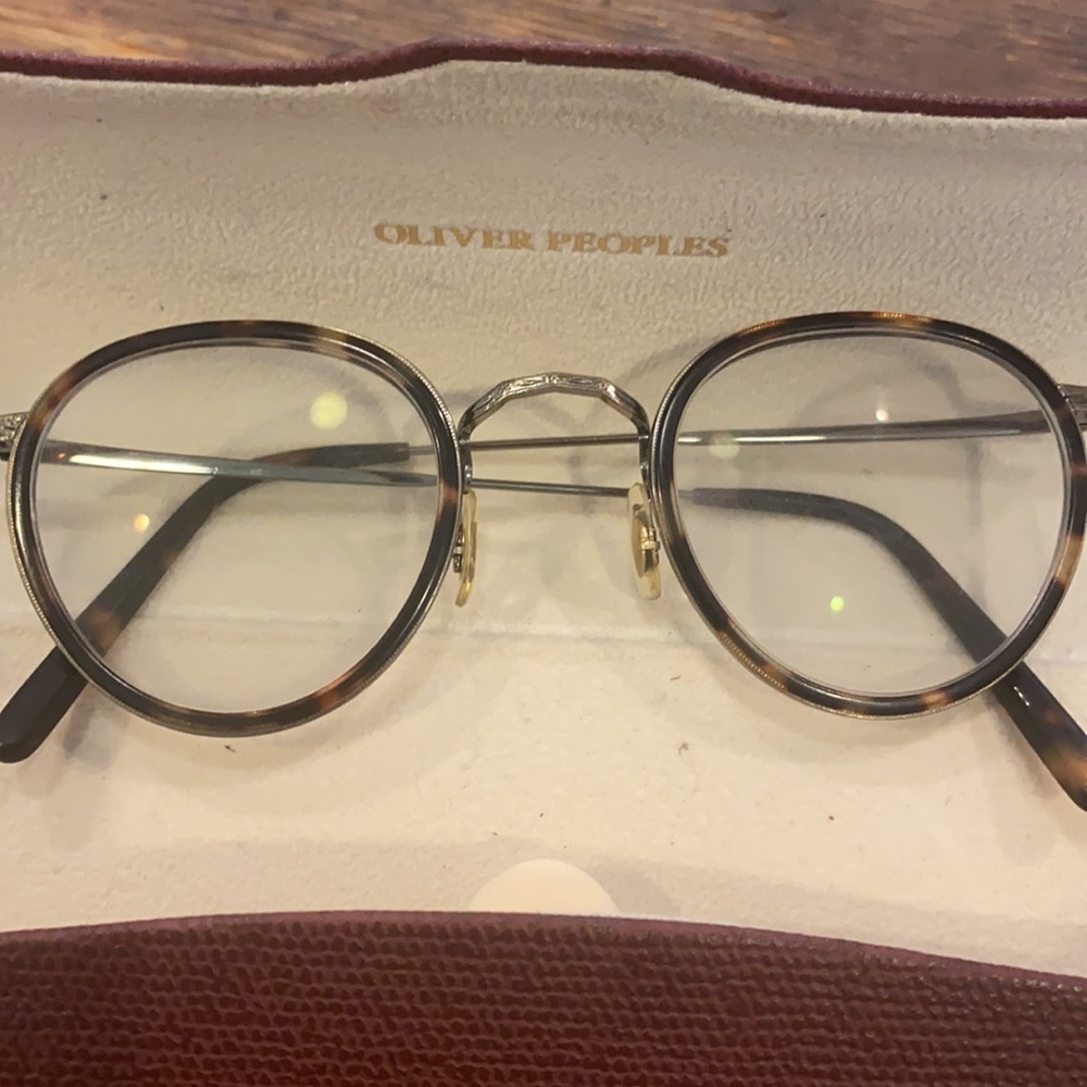 Authentic Oliver Peoples MP-2: Vintage DTB-Antique Gold